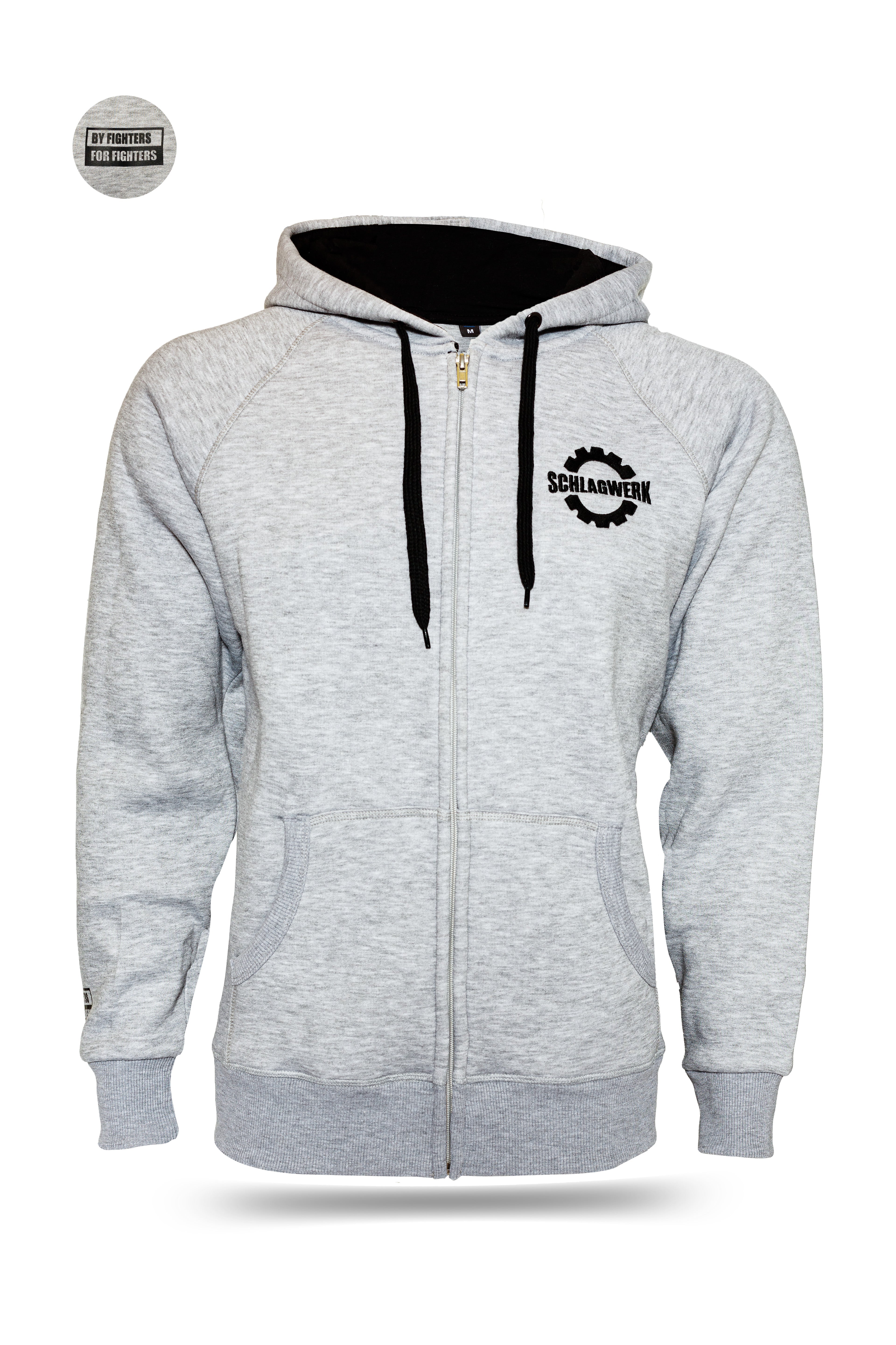 Reißverschluss Pullover mit Logo Stick - SCHLAGWERK