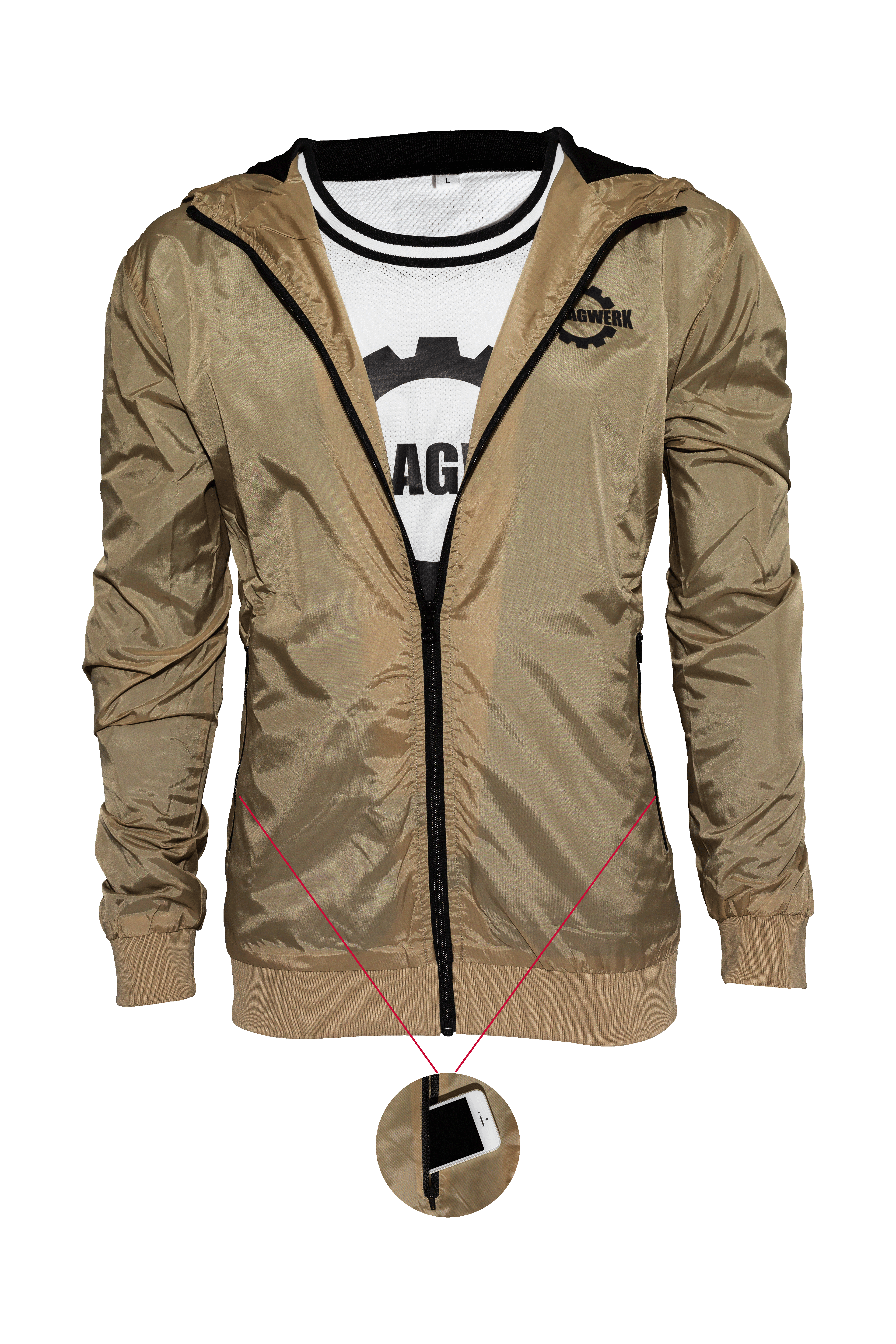 Winbreaker – Leicht, Wind - und Wasserabweisend - SCHLAGWERK