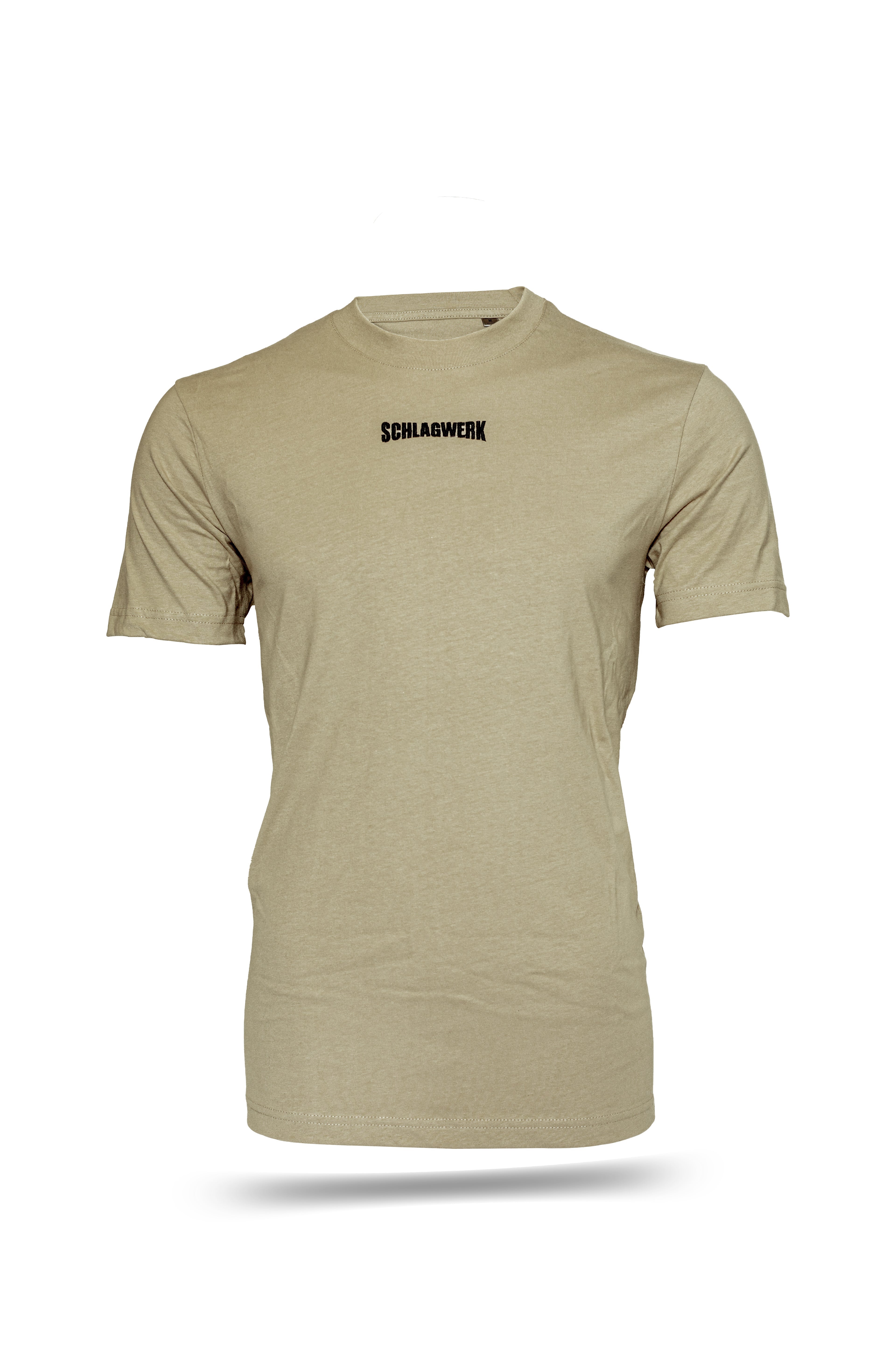 Schweres Premium T-Shirt – mit Stick - SCHLAGWERK