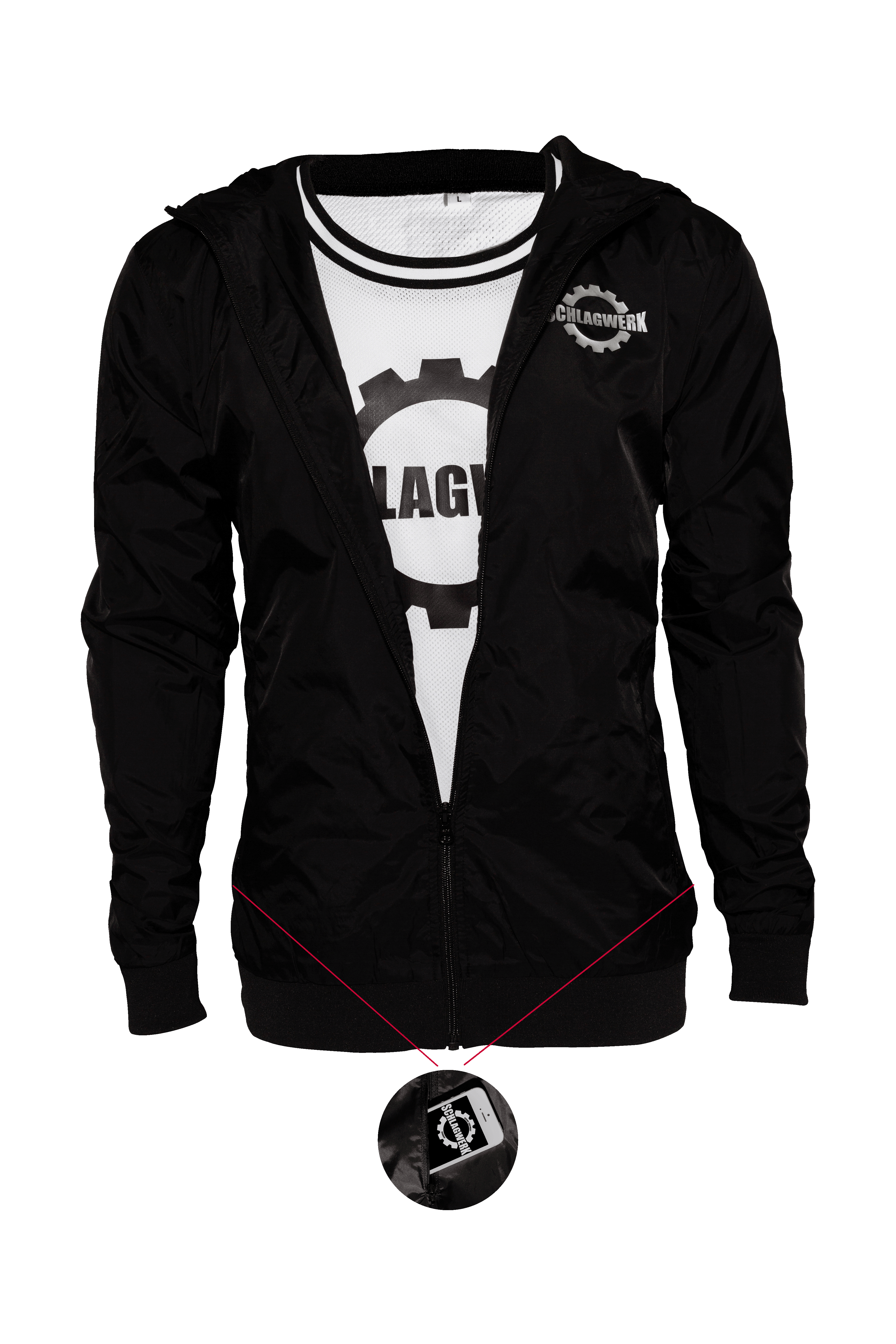 Winbreaker – Leicht, Wind - und Wasserabweisend - SCHLAGWERK